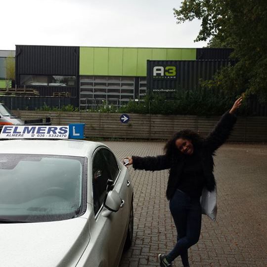 Elmers Rijschool Almere Geslaagd Rijbewijs