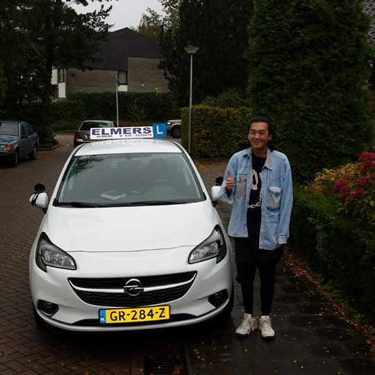 Elmers Rijschool Almere Geslaagd Rijbewijs