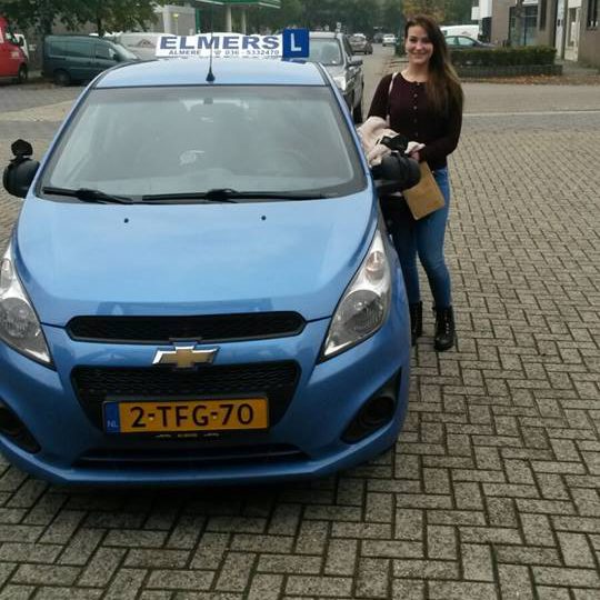 Elmers Rijschool Almere Geslaagd Rijbewijs