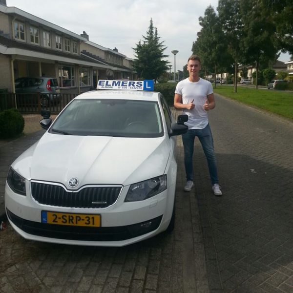 Elmers Rijschool Almere Geslaagd Rijbewijs