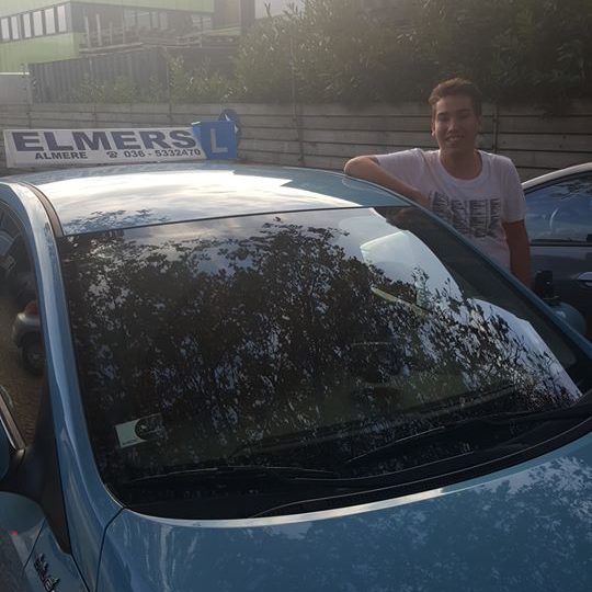 Elmers Rijschool Almere Geslaagd Rijbewijs