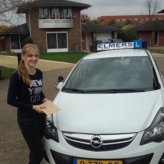 Elmers Rijschool Praktijk Examen Student