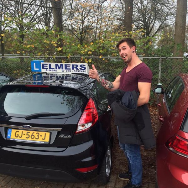 Elmers Rijschool Praktijk Examen Student