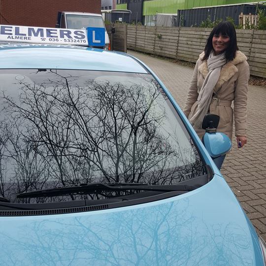 Elmers Rijschool Student Rijbewijs Gehaald