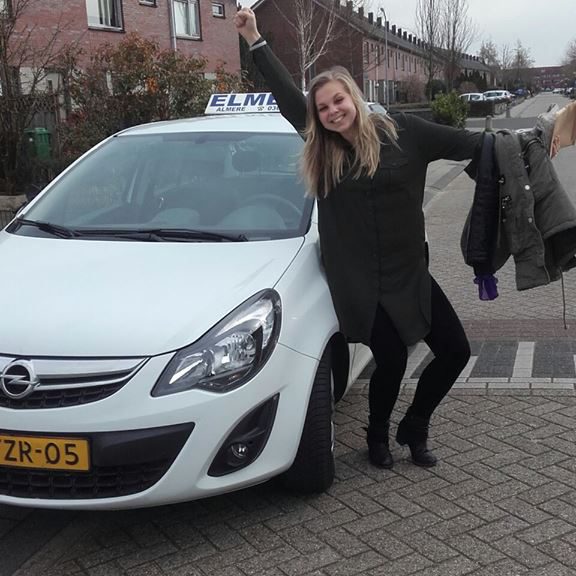 Geslaagd bij Elmers Rijschool