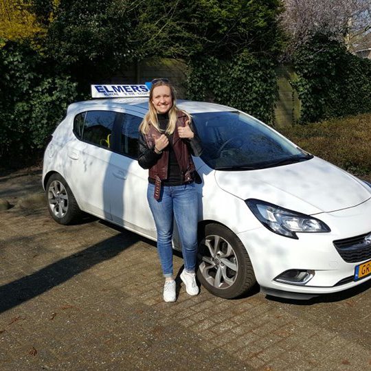 Geslaagd bij Elmers Rijschool