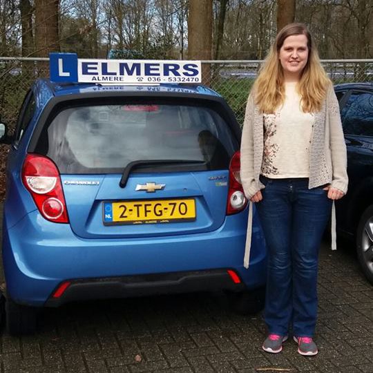 Geslaagd bij Elmers Rijschool
